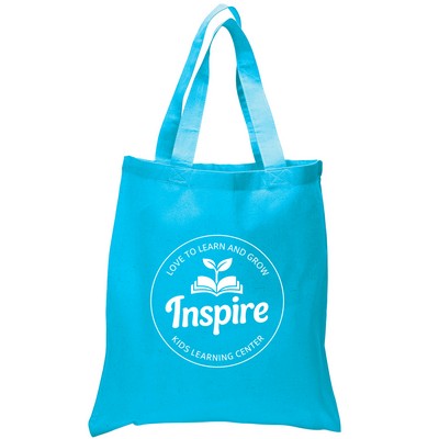 6 Oz. Cotton Canvas Tote Bag - 15" x 16"